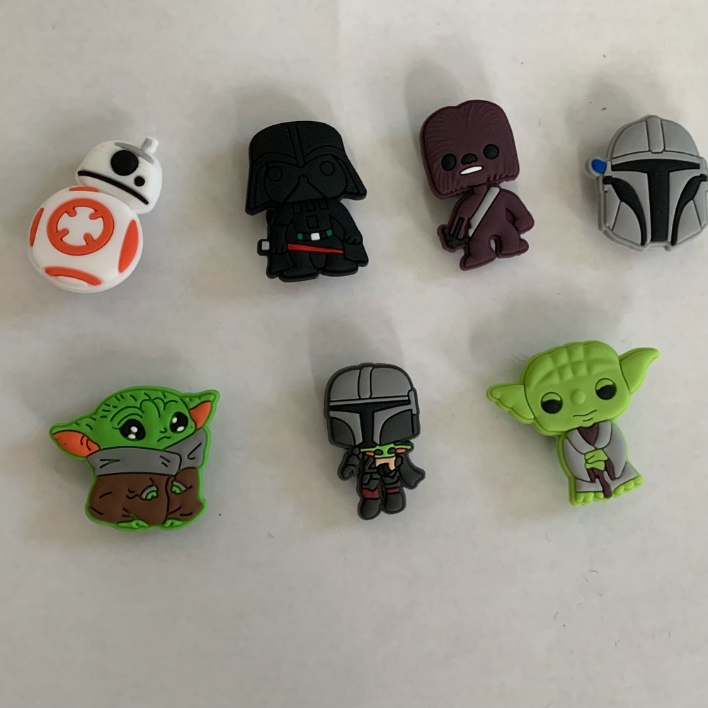 Mand/Star War Croc Charm Set